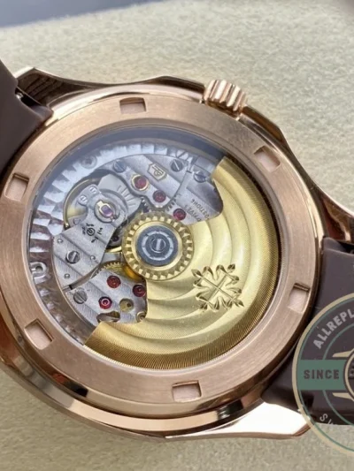 Replica Aquanaut 5268/200R-010 Patek Philippe Luce 38.8 mm, Rose gold, Green Dial - Luxury Replica Watch