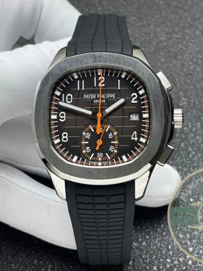 Replica Aquanaut 5968A-001 Patek Philippe Chronograph 42.2 mm, Steel, 5968A-001 - High-Grade Replica Watch