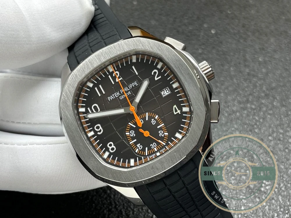 Replica Aquanaut 5968A-001 Patek Philippe Chronograph 42.2 mm, Steel, 5968A-001 - Premium Super Clone Watch