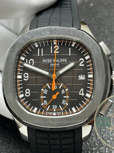 Replica Aquanaut 5968A-001 Patek Philippe Chronograph 42.2 mm, Steel, 5968A-001 - 1:1 Swiss Replica Watch