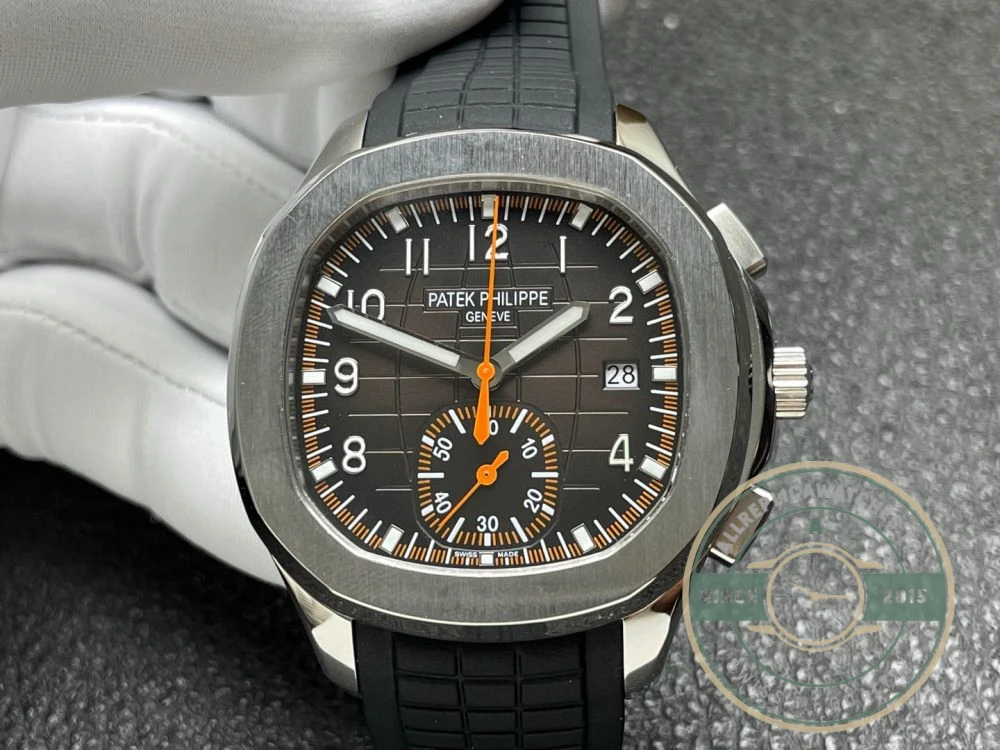 Replica Aquanaut 5968A-001 Patek Philippe Chronograph 42.2 mm, Steel, 5968A-001 - 1:1 Swiss Replica Watch