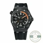 Audemars Piguet Royal Oak Offshore Diver 15707CE replica, black ceramic – front view