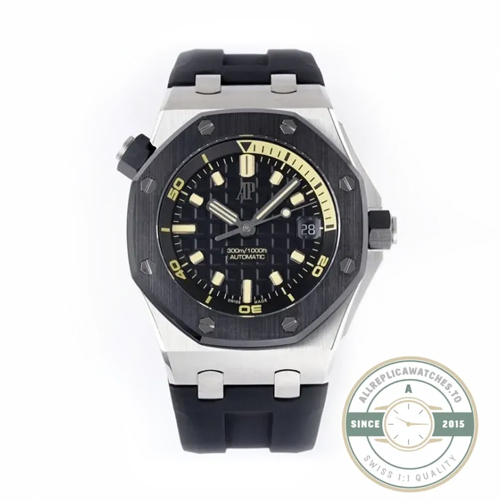 Replica Audemars Piguet Royal Oak Offshore Black Dial 42mm 15720CN.OO.A002CA.01 - Factory Super Clone Watch