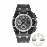 Replica Audemars Piguet Royal Oak Offshore Dark Grey Silver Dial 44mm 26405CE.OO.A002CA.01 - Affordable Super Clone Watch