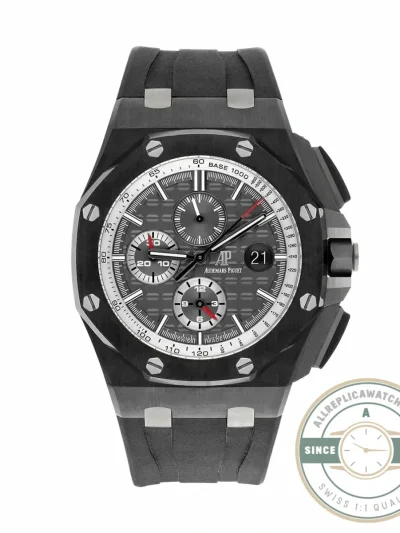 Replica Audemars Piguet Royal Oak Offshore Dark Grey Silver Dial 44mm 26405CE.OO.A002CA.01 - Affordable Super Clone Watch