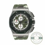 Replica Audemars Piguet Royal Oak Offshore Green Dial 44mm 26400SO - Best Quality Replica Watch