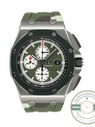 Replica Audemars Piguet Royal Oak Offshore Green Dial 44mm 26400SO - Best Quality Replica Watch
