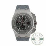 Replica Audemars Piguet Royal Oak Offshore Grey Black Dial 44mm 26568IM.OO.A004CA - Affordable Super Clone Watch