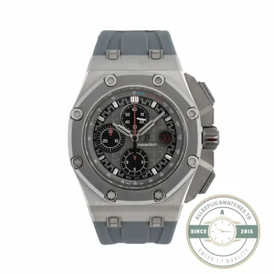 Audemars Piguet Royal Oak Offshore Chronograph 26568IM replica, grey dial – front view