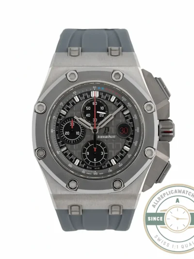 Replica Audemars Piguet Royal Oak Offshore Grey Black Dial 44mm 26568IM.OO.A004CA - Affordable Super Clone Watch