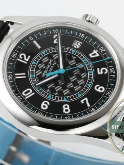 Replica Calatrava 6007G-011 Patek Philippe DATE, SWEEP SECONDS. 40 mm, White gold - Affordable Super Clone Watch
