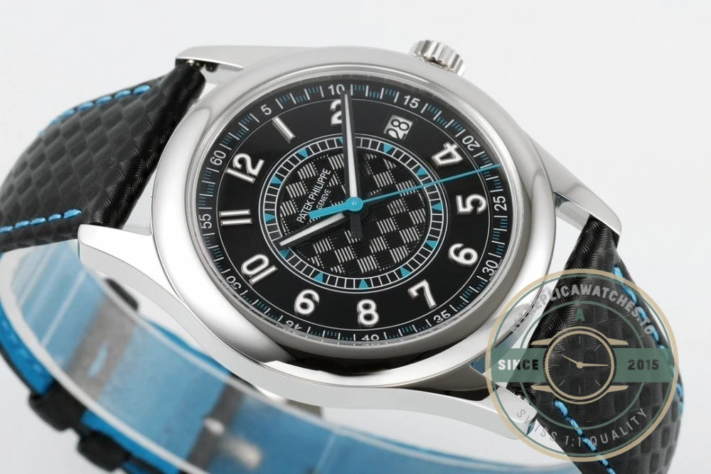 Replica Calatrava 6007G-011 Patek Philippe DATE, SWEEP SECONDS. 40 mm, White gold - Affordable Super Clone Watch