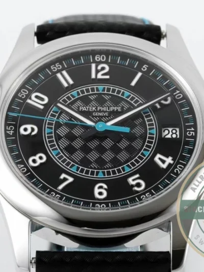 Replica Calatrava 6007G-011 Patek Philippe DATE, SWEEP SECONDS. 40 mm, White gold - Premium Super Clone Watch