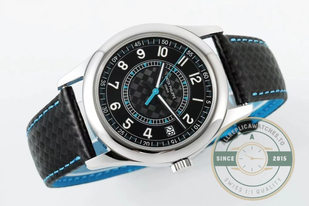 Replica Calatrava 6007G-011 Patek Philippe DATE, SWEEP SECONDS. 40 mm, White gold - Swiss Movement Replica Watch