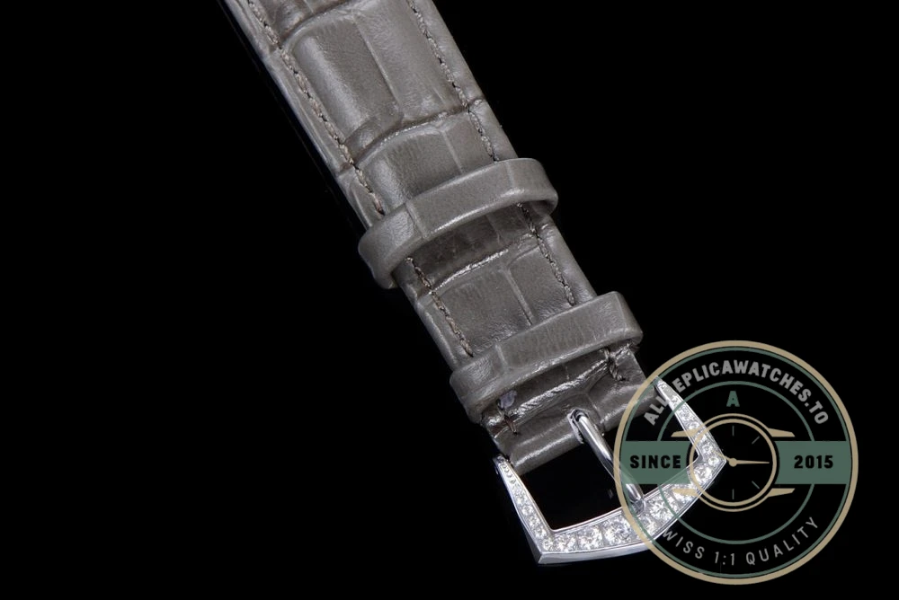 Replica Complications 4948G-010 Patek Philippe ANNUAL CALENDAR, MOON PHASES. 38 mm, White gold - Affordable Luxury Replica Timepiece