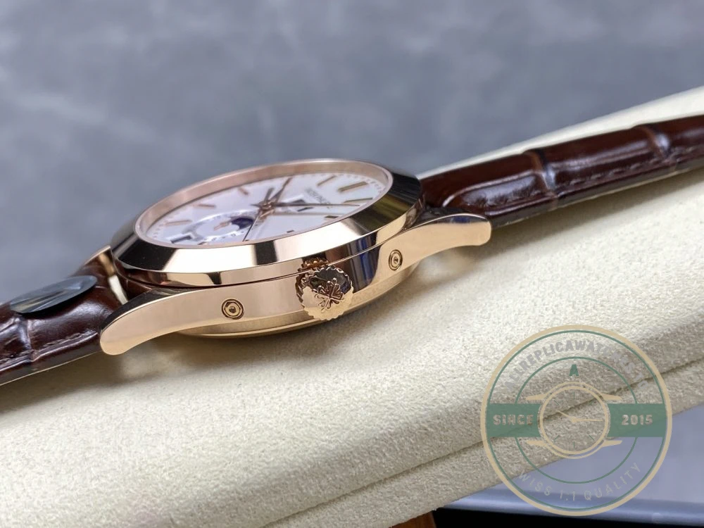 Replica Complications 5396R-011 Patek Philippe ANNUAL CALENDAR, MOON PHASES. 38.5 mm, Rose Gold - Affordable Super Clone Watch