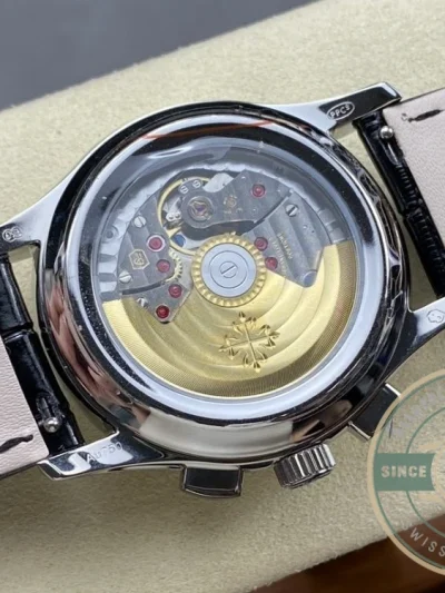 Replica Complications 5905R-001 Patek Philippe Annual Calendar Chronograph 42 mm, White Gold, Grey Dial - 1:1 Swiss Replica Watch