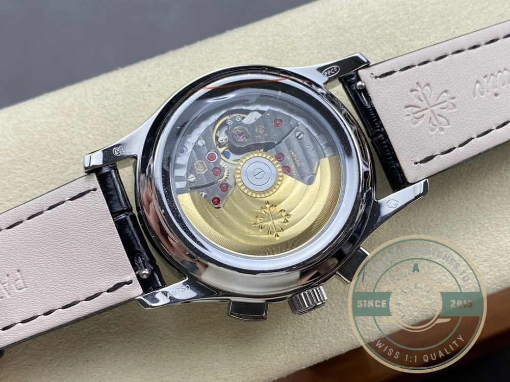 Replica Complications 5905R-001 Patek Philippe Annual Calendar Chronograph 42 mm, White Gold, Grey Dial - 1:1 Swiss Replica Watch