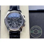 Replica Complications 5905R-005 Patek Philippe Annual Calendar Chronograph 42 mm, White Gold, Black Dial - High-Grade Replica Watch