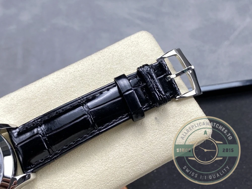 Replica Complications 5905R-005 Patek Philippe Annual Calendar Chronograph 42 mm, White Gold, Black Dial - Top-Tier Swiss Replica Watch