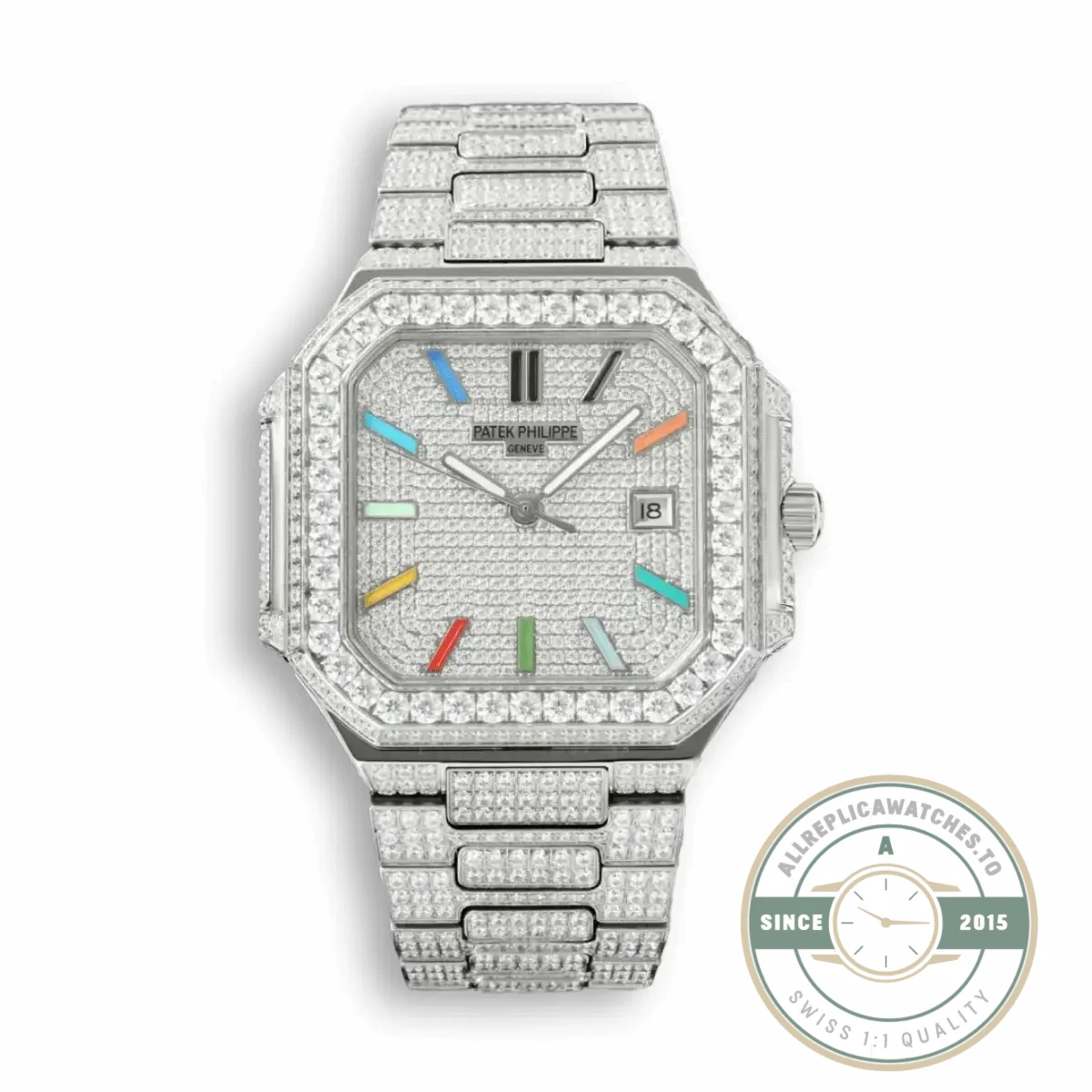 Replica Cubitus 5821/001AR Patek Philippe 45 mm Rainbow - Top-Tier Swiss Replica Watch