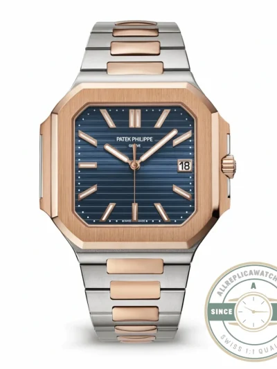 Replica Cubitus 5821/1AR Patek Philippe 45 mm Blue Dial - Affordable Super Clone Watch
