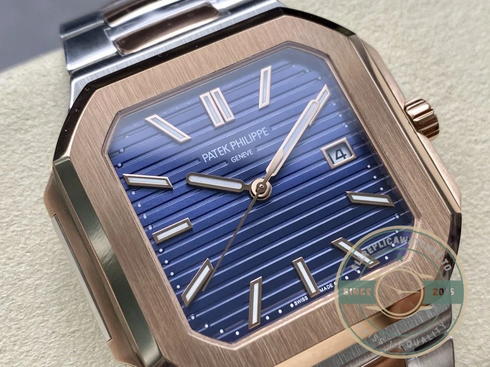 Replica Cubitus 5821/1AR Patek Philippe 45 mm Blue Dial - High-Grade Replica Watch