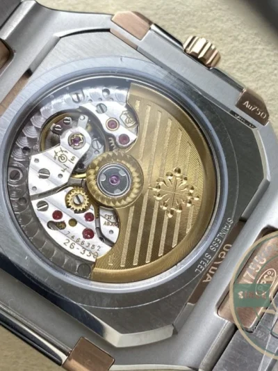 Replica Cubitus 5821/1AR Patek Philippe 45 mm Blue Dial - Swiss Movement Replica Watch