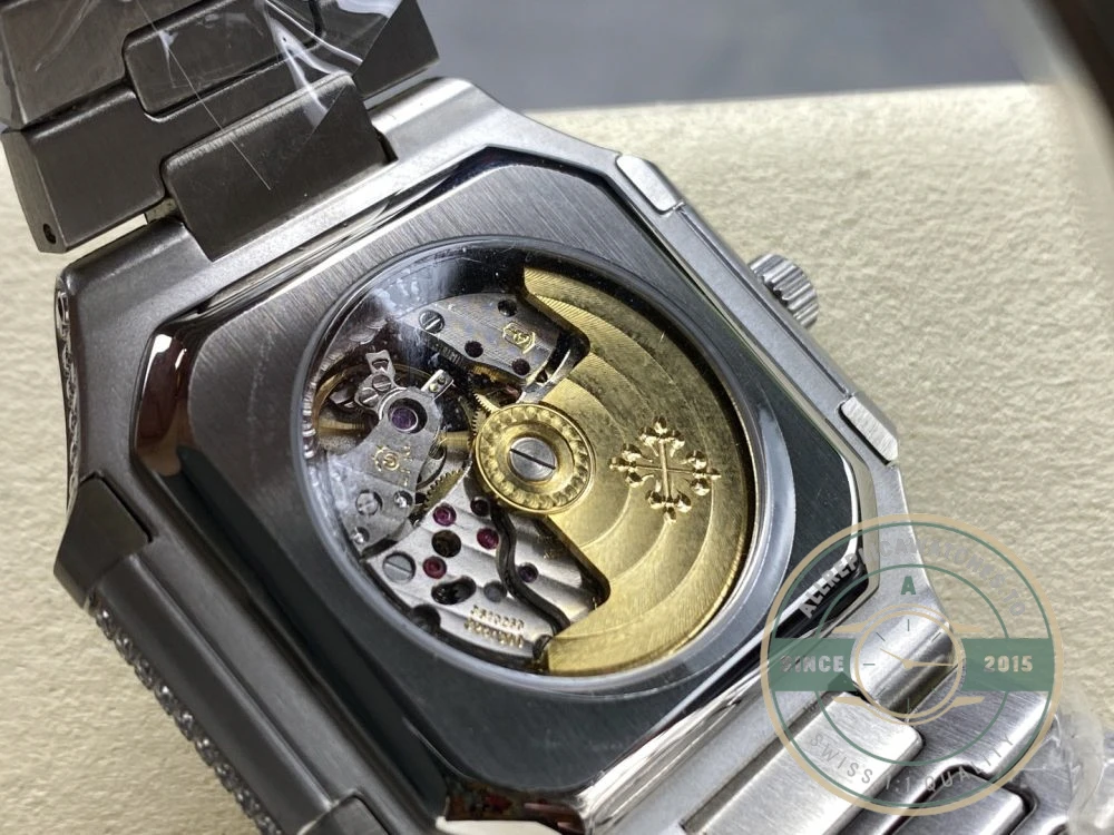 Replica Cubitus 5821/1AR Patek Philippe 45 mm Yellow Dial, Diamond - Luxury Replica Watch