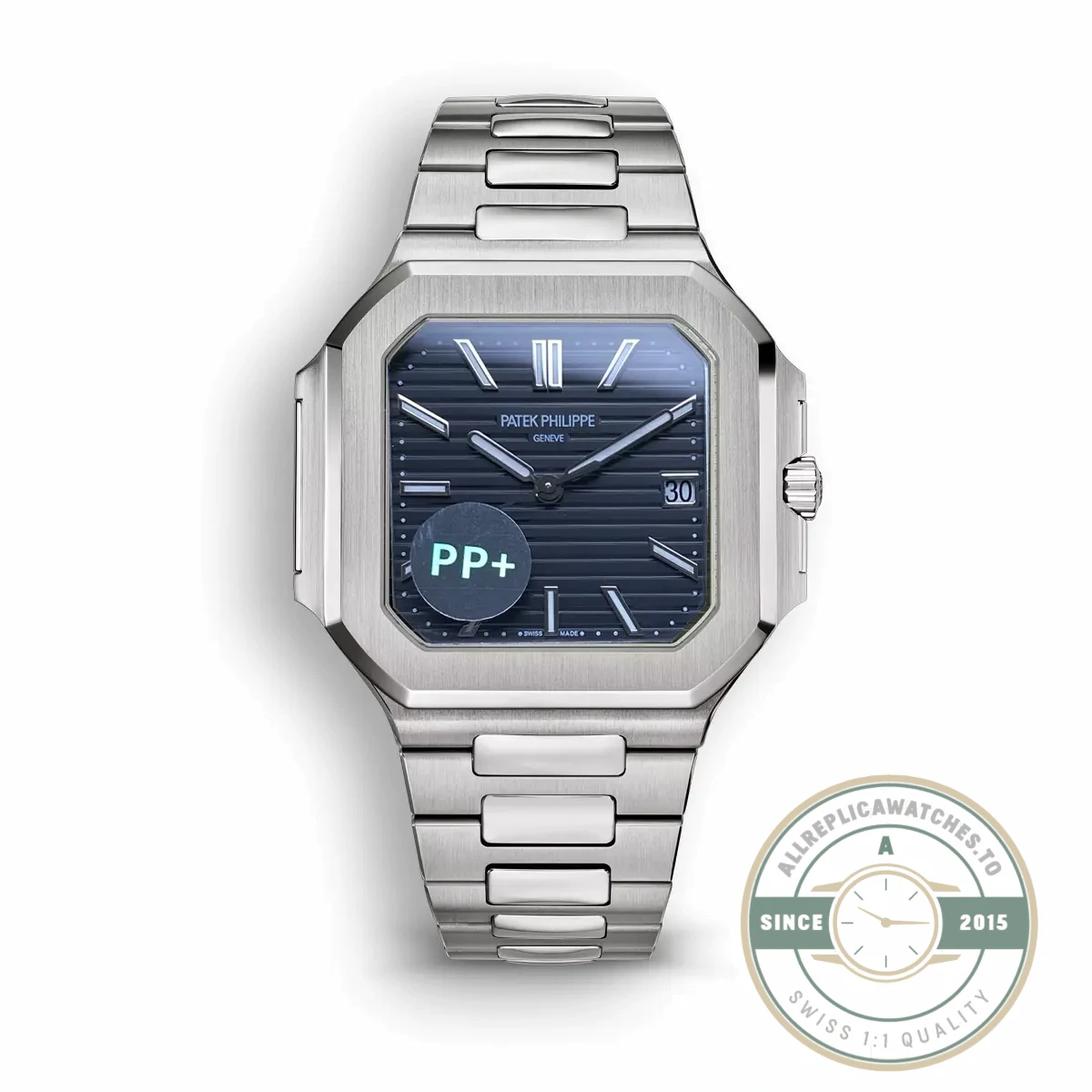 Replica Cubitus 5821 Patek Philippe 45 mm Black Dial - Factory Super Clone Watch