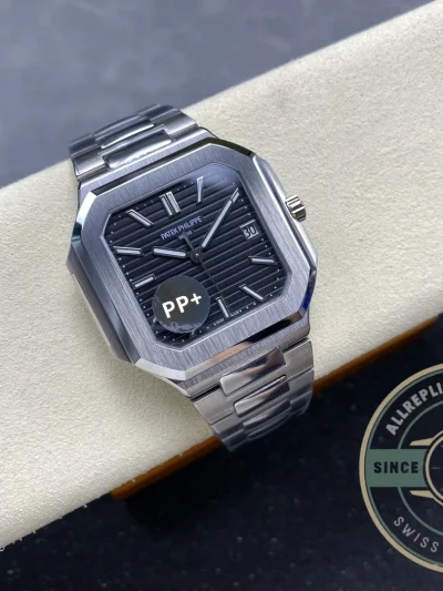 Replica Cubitus 5821 Patek Philippe 45 mm Black Dial - Affordable Luxury Replica Timepiece