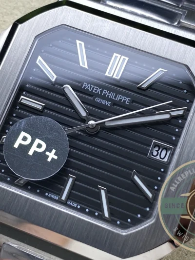 Replica Cubitus 5821 Patek Philippe 45 mm Black Dial - Factory Super Clone Watch