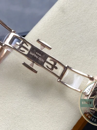 Replica Cubitus 5821 Patek Philippe 45 mm Rose Gold Brown Dial - 1:1 Swiss Replica Watch