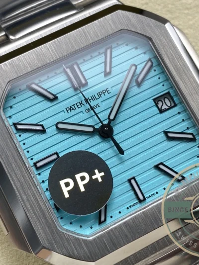 Replica Cubitus 5821 Patek Philippe 45 mm Turquoise Dial - Factory Super Clone Watch