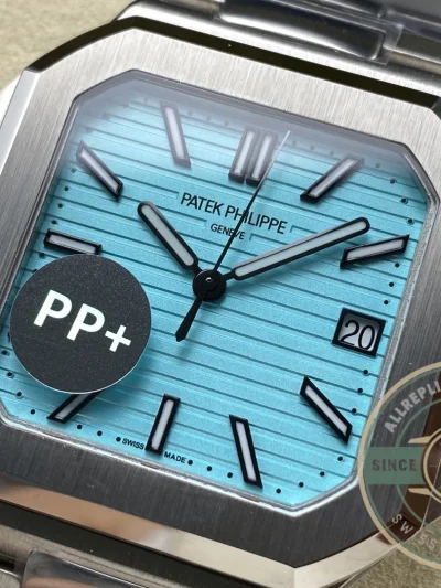Replica Cubitus 5821 Patek Philippe 45 mm Turquoise Dial - Swiss Movement Replica Watch