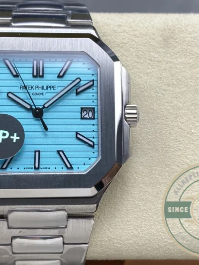 Replica Cubitus 5821 Patek Philippe 45 mm Turquoise Dial - Top-Tier Swiss Replica Watch