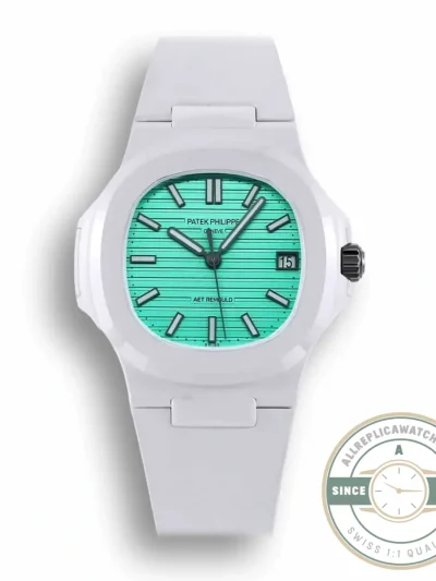 Replica Nautilus 5711/1A-018 Patek Philippe 40 mm, Rubber Strap - Factory Super Clone Watch