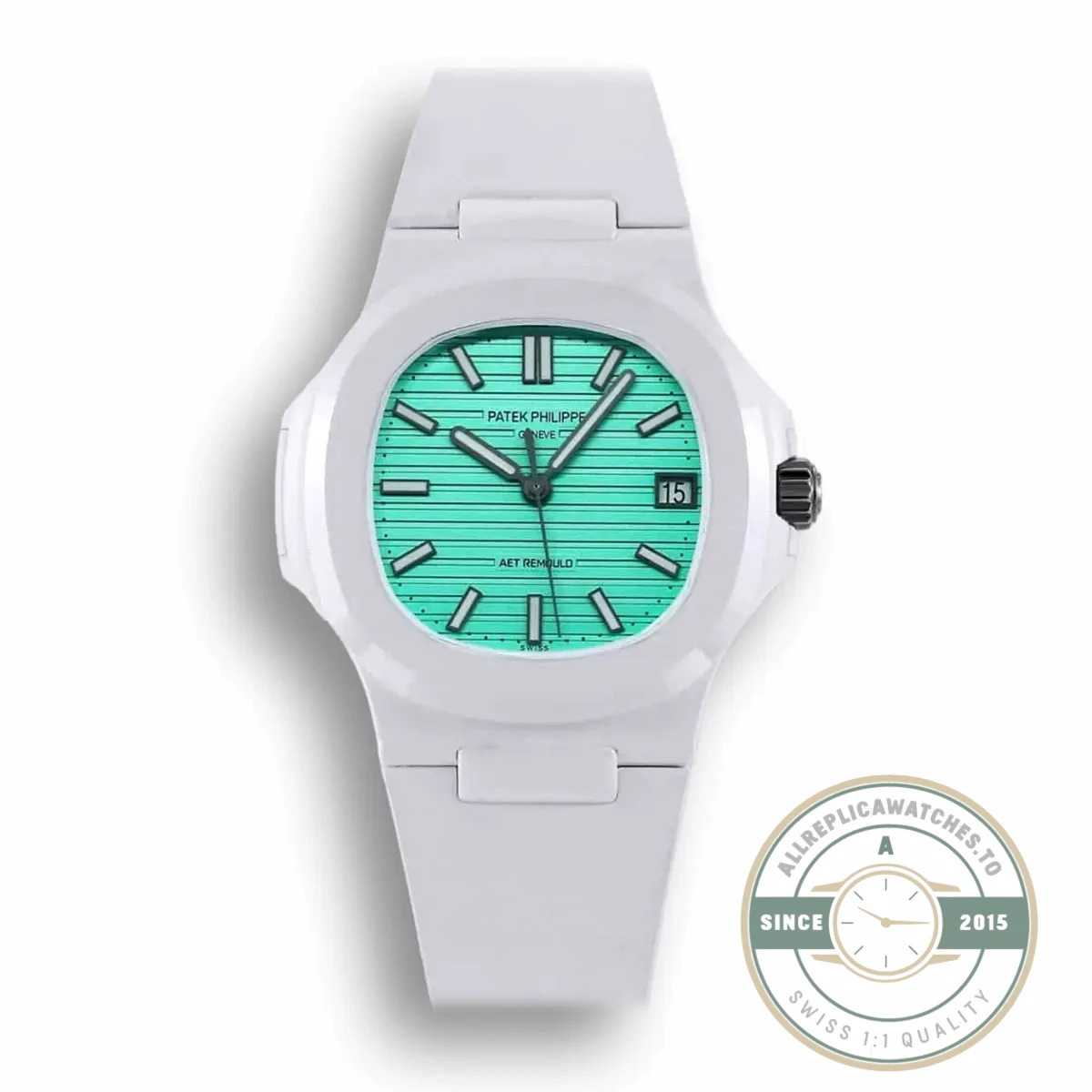 Replica Nautilus 5711/1A-018 Patek Philippe 40 mm, Rubber Strap - Factory Super Clone Watch