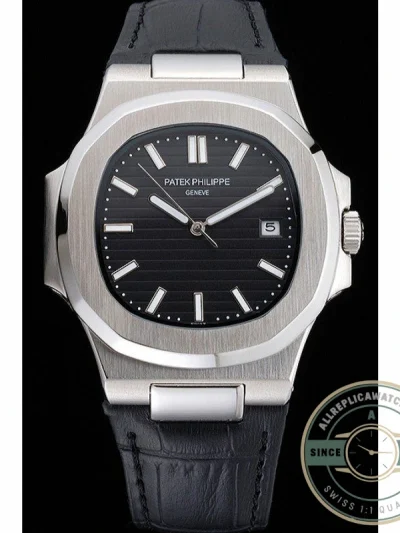 Replica Nautilus 5711G-001 Patek Philippe Dial Black 40 mm, Stainless Steel - 1:1 Swiss Replica Watch