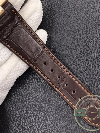 Replica Nautilus 5711G-014 Patek Philippe 59 mm, Rose Gold, Leather - Affordable Super Clone Watch