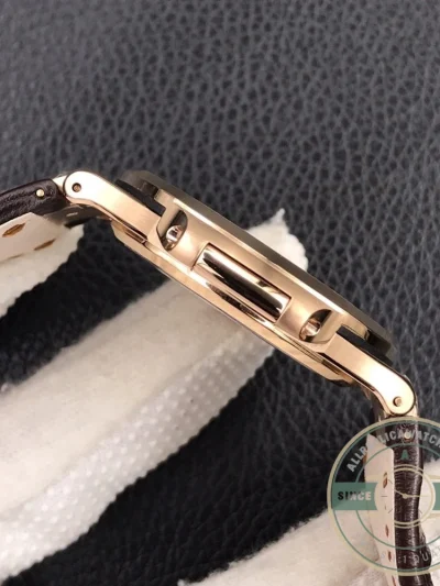 Replica Nautilus 5711G-014 Patek Philippe 59 mm, Rose Gold, Leather - Affordable Super Clone Watch