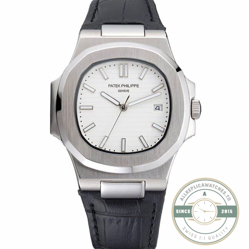 Replica Nautilus 5711G-014 Patek Philippe Dial White 59 mm, Stainless Steel - Affordable Luxury Replica Timepiece