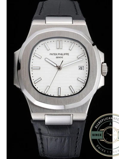 Replica Nautilus 5711G-014 Patek Philippe Dial White 59 mm, Stainless Steel - Luxury Replica Watch