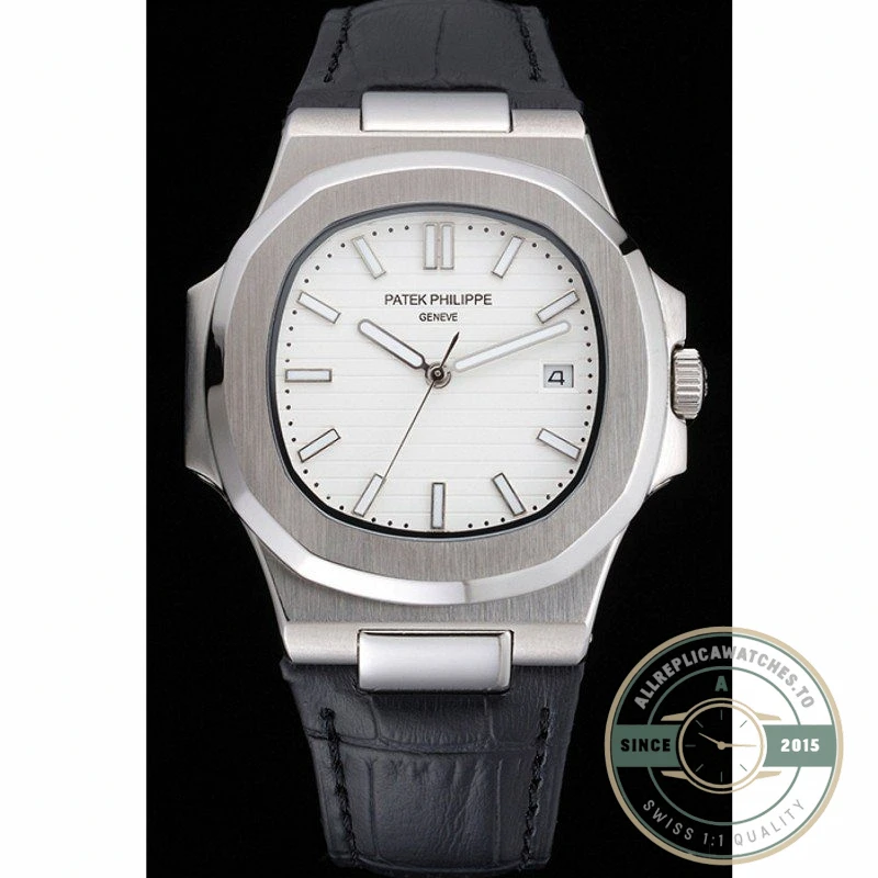 Replica Nautilus 5711G-014 Patek Philippe Dial White 59 mm, Stainless Steel - Luxury Replica Watch