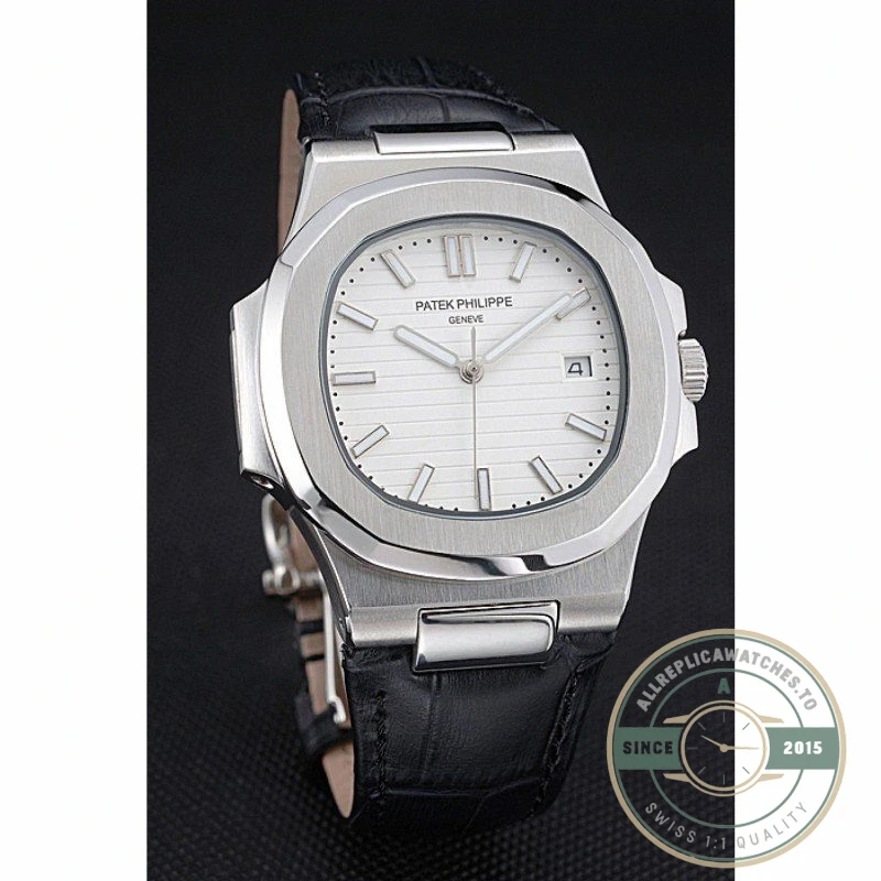 Replica Nautilus 5711G-014 Patek Philippe Dial White 59 mm, Stainless Steel - High-Grade Replica Watch