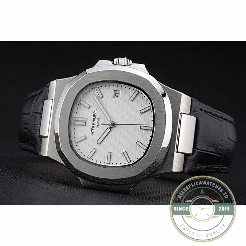 Replica Nautilus 5711G-014 Patek Philippe Dial White 59 mm, Stainless Steel - High-Grade Replica Watch