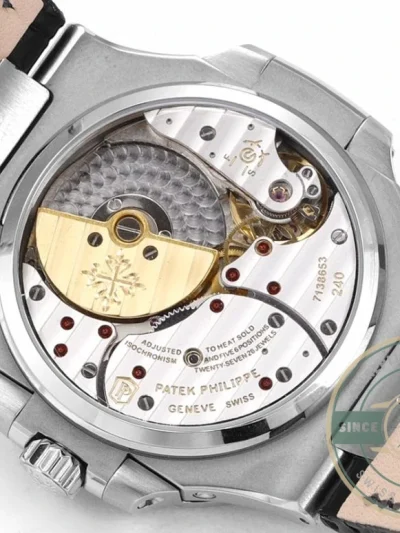 Replica Nautilus 5712G-001 Patek Philippe Moon phases. 40 mm, White gold, Dark Blue Dial - Top-Tier Swiss Replica Watch