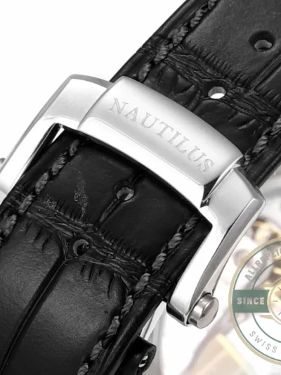 Replica Nautilus 5712G-001 Patek Philippe Moon phases. 40 mm, White gold, Dark Blue Dial - Affordable Super Clone Watch