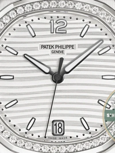 Replica Nautilus 7118/1200A-010 Patek Philippe “Ladies Automatic” 35.2 mm, White Dial - Luxury Replica Watch