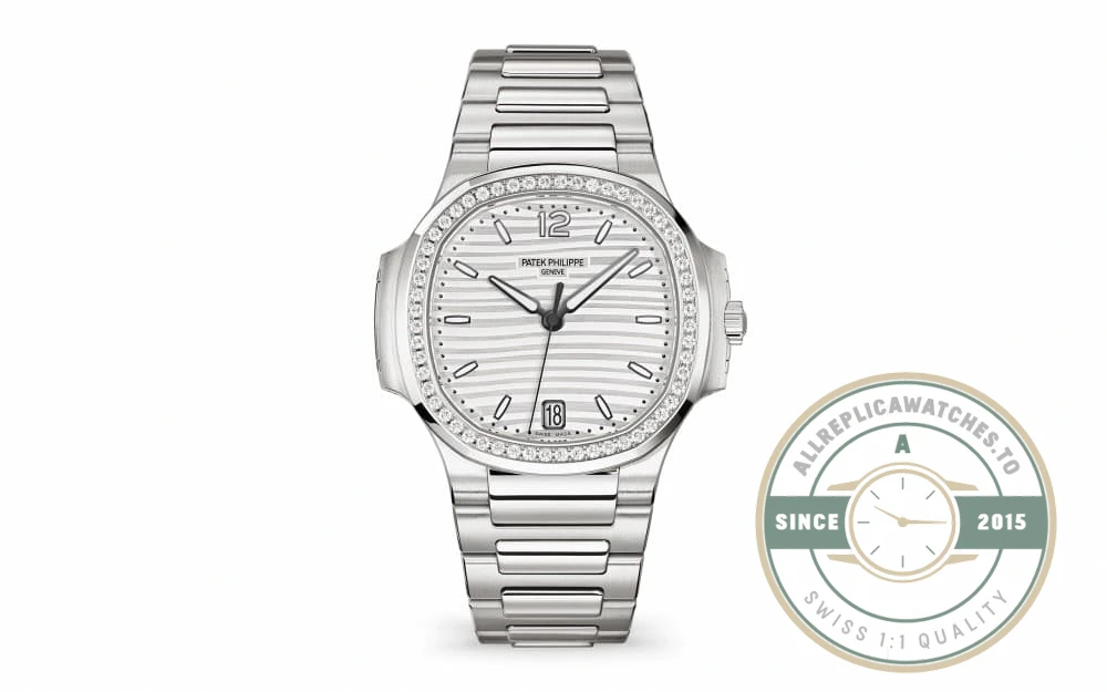 Replica Nautilus 7118/1200A-010 Patek Philippe “Ladies Automatic” 35.2 mm, White Dial - High-Grade Replica Watch